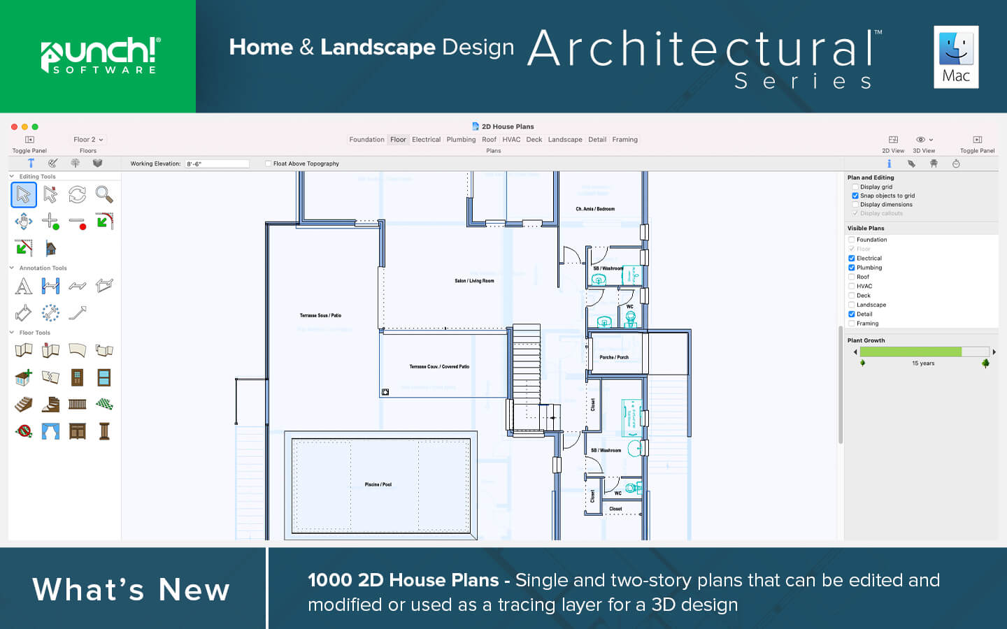 2d house plan