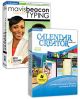 Mavis Beacon Teaches Typing Anniversary Edition/Calendar Creator Deluxe v12.2 (Bundle)